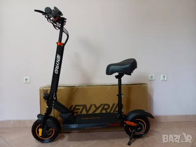 Електрически скутер/тротинетка със седалка iENYRID 800W 12.5AH, снимка 7 - Велосипеди - 46994101
