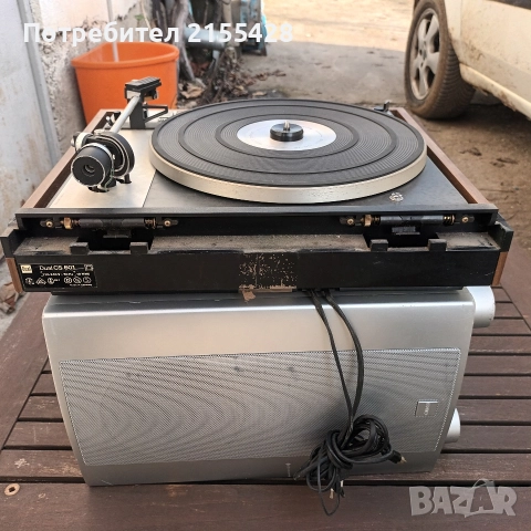 Стерео грамофон Dual 601, снимка 2 - Грамофони - 52626329