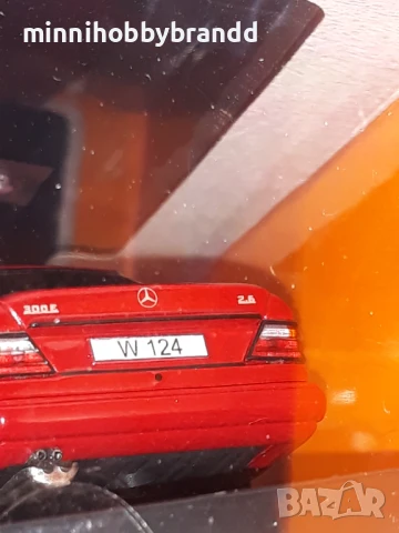 Mercedes Benz 1.43 300E W124 2.6 1984 Ixo, снимка 16 - Колекции - 50918354