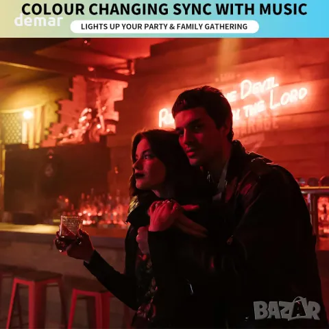 PAUTIX RGB COB LED лента за осветление 10M, смяна на цвета, димиране, DC24V, снимка 6 - Лед осветление - 47434524