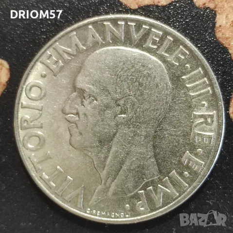 Монета Италия › Крал Виктор Емануил III [1939], снимка 2 - Нумизматика и бонистика - 55753360