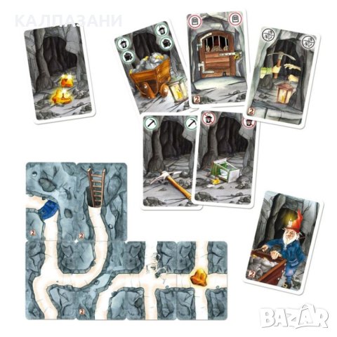 САБОТЬОР 1+2 53544-BG НАСТОЛНА ИГРА - БАЗОВА И РАЗШИРЕНИЕ, снимка 2 - Игри и пъзели - 44402504