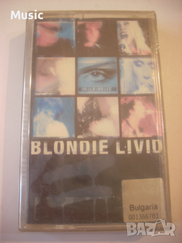  Blondie ‎– Livid - оригинална НОВА касета, снимка 1 - Аудио касети - 36274962