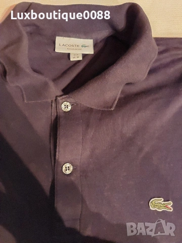 Мъжка тениска Lacoste XL, снимка 4 - Тениски - 53375125