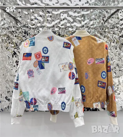 Уникално Яке Горнище LV Louis Vuitton дамско спортно , снимка 3 - Якета - 50304917
