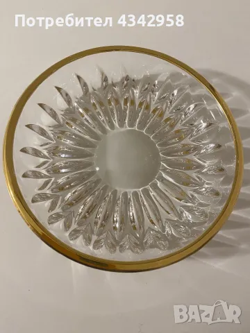 Чиния Cristal Gold 