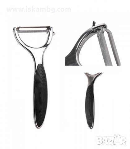 БЕЛАЧКА ЗА ПЛОДОВЕ И ЗЕЛЕНЧУЦИ ХОРИЗОНТАЛНА С ГУМИРАНА ДРЪЖКА - код 3126, снимка 6 - Прибори за хранене, готвене и сервиране - 33890130