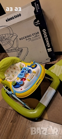 Kikka boo rocking star 2в1- проходилка и люлка, снимка 4 - Проходилки - 52809685