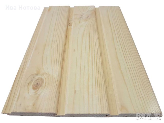 Дървена ламперия Еurostandard 12,5 х 96 х 3,0 м. (облицовка), снимка 1 - Облицовки - 41460287