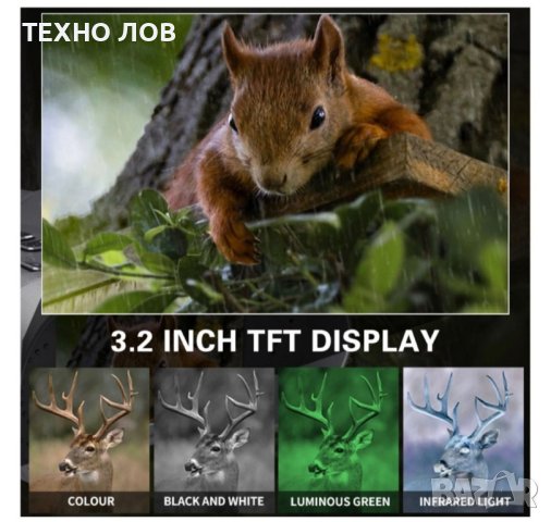 Записващ бинокъл с нощно и дневно виждане 36MP ВОДОУСТОЙЧИВ , снимка 17 - Екипировка - 44160451