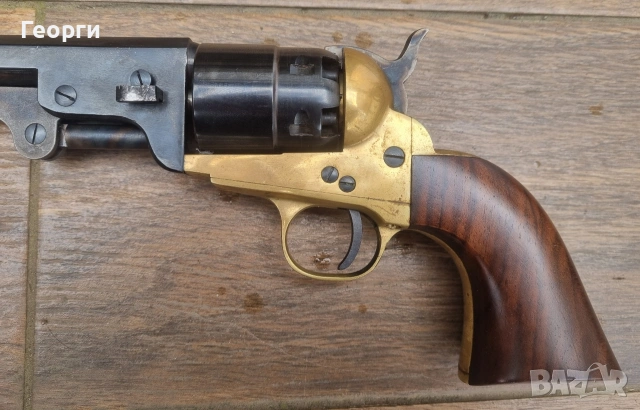 Colt Navy 1851г, снимка 5 - Антикварни и старинни предмети - 53643524