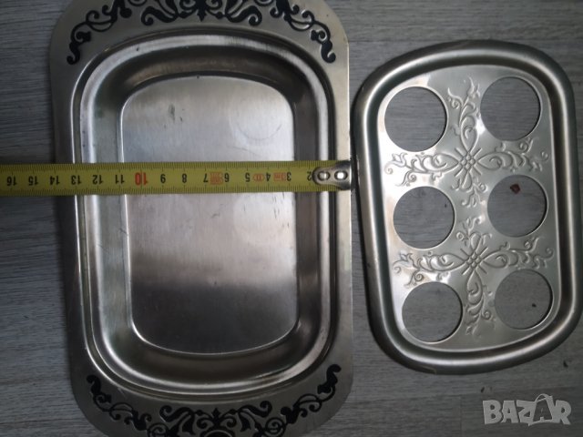 метален поднос,табла в стил арт деко, снимка 3 - Други ценни предмети - 39159059