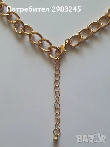 Колие златисто #5, снимка 2 - Колиета, медальони, синджири - 49627660