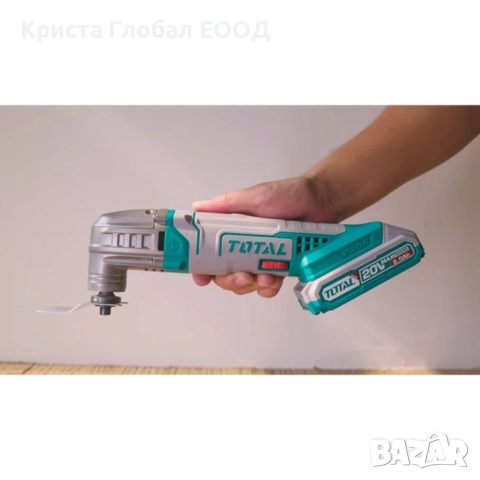 Акумулаторен мултифункционален инструмент TOTAL TMLI2022, 20 V, без батерия, снимка 4 - Други инструменти - 51454046