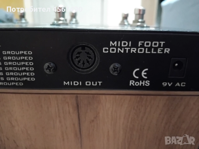 Footswitch controller Randall RF8, снимка 3 - Китари - 52170623