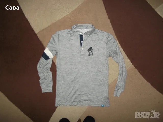 Блуза ADIDAS  мъжка,С, снимка 2 - Спортни дрехи, екипи - 49864199