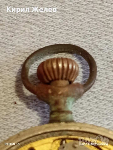 Стар джобен часовник за части ремонт КОЛЕКЦИЯ 51446, снимка 3 - Антикварни и старинни предмети - 52364750