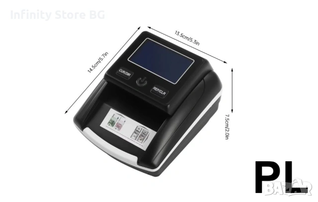 💵 Автоматичен детектор за фалшиви банкноти – EUR и USD / ED-AVTDFP2026, снимка 3 - Друга електроника - 53467183