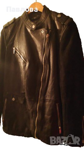 Ново кожено яке Pull&Bear 🐻 S, снимка 7 - Якета - 36887237