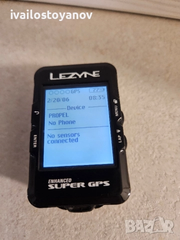 Вело компютър LEZYNE SUPER GPS Enchanced, снимка 2 - Аксесоари за велосипеди - 51958161