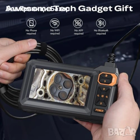 Нов Бороскоп ендоскоп 4.3" екран 1080P IP67 за тръби/канал Камера инспекция, снимка 9 - Друга електроника - 53391266