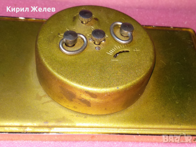 SLAVA MADE in USSR Стар КОЛЕКЦИОНЕРСКИ РУСКИ БУДИЛНИК МЕХАНИЧЕН РЯДЪК ЧАСОВНИК СЛАВА СССР 43497, снимка 11 - Антикварни и старинни предмети - 44535032