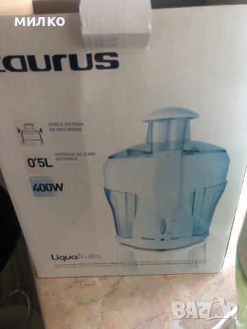 Сокоизтисквачка TAURUS Liqua Fruits, снимка 4 - Сокоизстисквачки и цитрус преси - 41469043