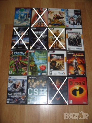 Игри за Компютър, PC Част 3 - 7.67 € / 15лв за брой