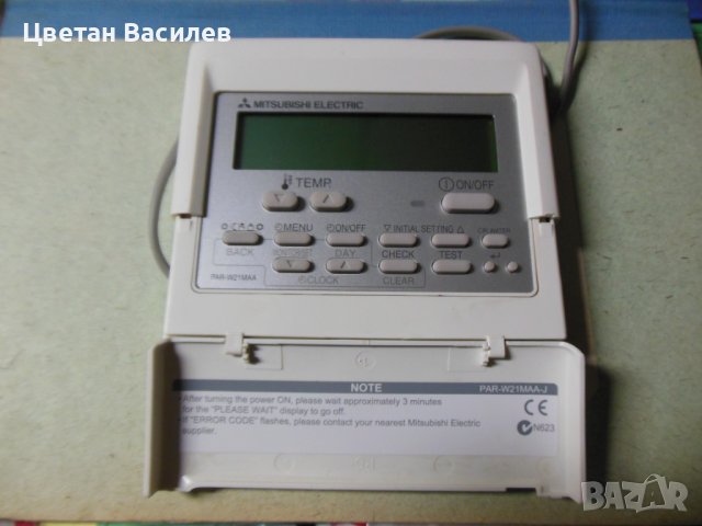 Mitsubishi Electric PAR-W21MAA FTC2 flow temp controller for air to water system, снимка 6 - Климатици - 40437187