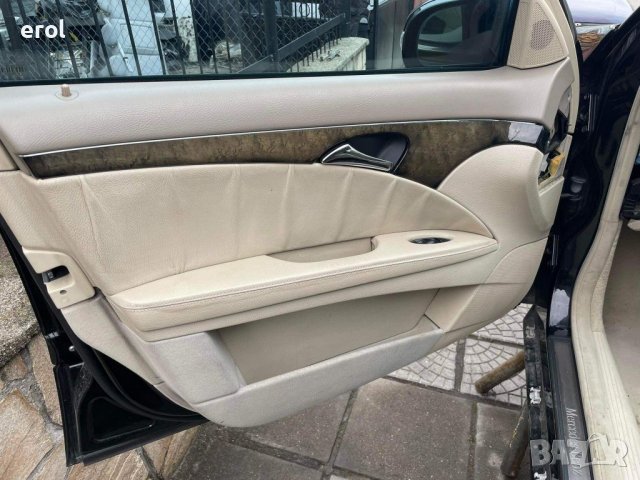 Перфектни бежови кори 4броя оборудвани за врати на w211 седан, снимка 3 - Автомобили и джипове - 39108619