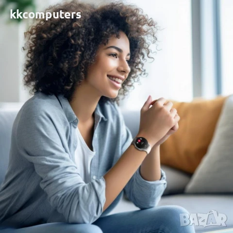 HAMA "8900", GPS, AMOLED 1.32", Alexa, 178612 Смарт часовник, снимка 7 - Смарт часовници - 50949969