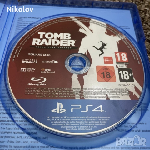 Tomb Raider Definitive Edition PS4 (Съвместима с PS5), снимка 4 - Игри за PlayStation - 53618926
