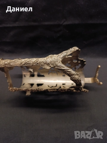 Поставка за вино, снимка 4 - Антикварни и старинни предмети - 53661279