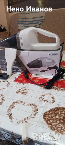 Продавам чисто нова прахосмокачка за кола работи на 12 волта вьв запалката на колата , снимка 2 - Аксесоари и консумативи - 53633231