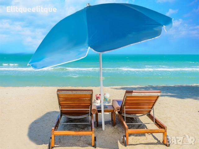 Компактен и надежден плажен чадър – 150 см NS 3606/NS 3606 W