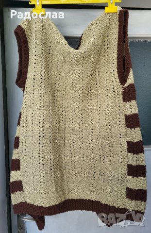 Продавам вълнен елек жилетка с копчета  Унисекс , снимка 5 - Жилетки - 42280218