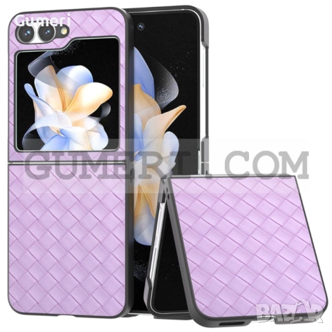 Samsung Galaxy Z Flip 6 Кожен Предпазен Гръб, снимка 2 - Калъфи, кейсове - 51445535