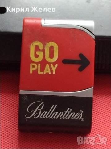 МАРКОВА ЗАПАЛКА GO PLAY BALLANTINES МНОГО КРАСИВА СТАРА РЯДКА ЗА КОЛЕКЦИОНЕРИ 16340