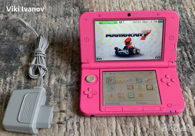 Nintendo 3ds xl-розов