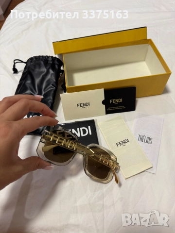 Очила Fendi, снимка 4 - Слънчеви и диоптрични очила - 51824510
