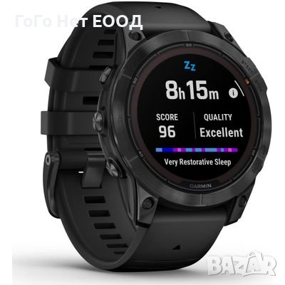 Garmin fenix 7 Pro – Solar Edition - Slate Grey с Black каишка, снимка 1