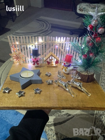 Коледни декорации, снимка 2 - Коледни подаръци - 52540789