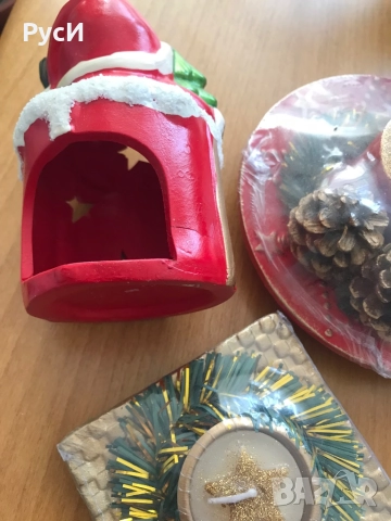 Коледна декорация със свещи, снимка 5 - Коледни подаръци - 52846815