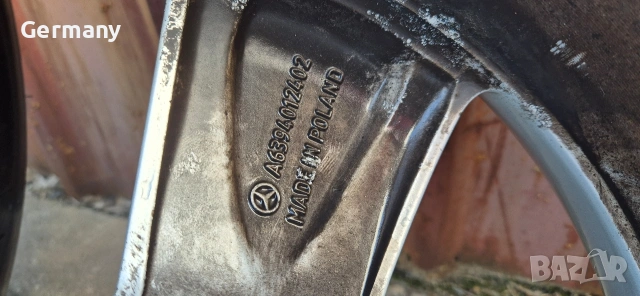 оригинални джанти за mercedes w639 vito viano 5x112 17цола мерцедес вито виано, снимка 11 - Гуми и джанти - 53711692