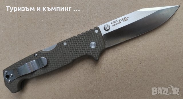 Сгъваем нож Cold Steel SR1 Clip Point 62L, снимка 4 - Ножове - 42305600
