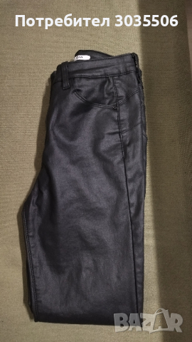 Нов кожен панталон S, снимка 3 - Панталони - 44764128
