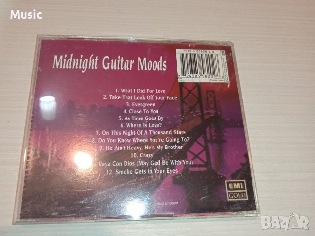 Midnight Guitar Moods - оригинален диск, снимка 2 - CD дискове - 39959183