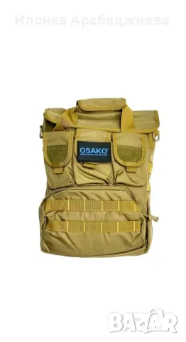 Мъжка чанта за къмпинг през рамо с множество джобове, снимка 2 - Чанти - 47747902