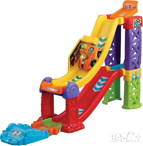 Комплект VTech Toot-Toot Drivers 3-in-1 Raceway, снимка 4 - Коли, камиони, мотори, писти - 52924712