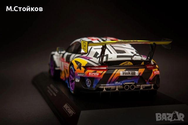 Porsche GT3R Minichamps 1/18, снимка 5 - Колекции - 52675798